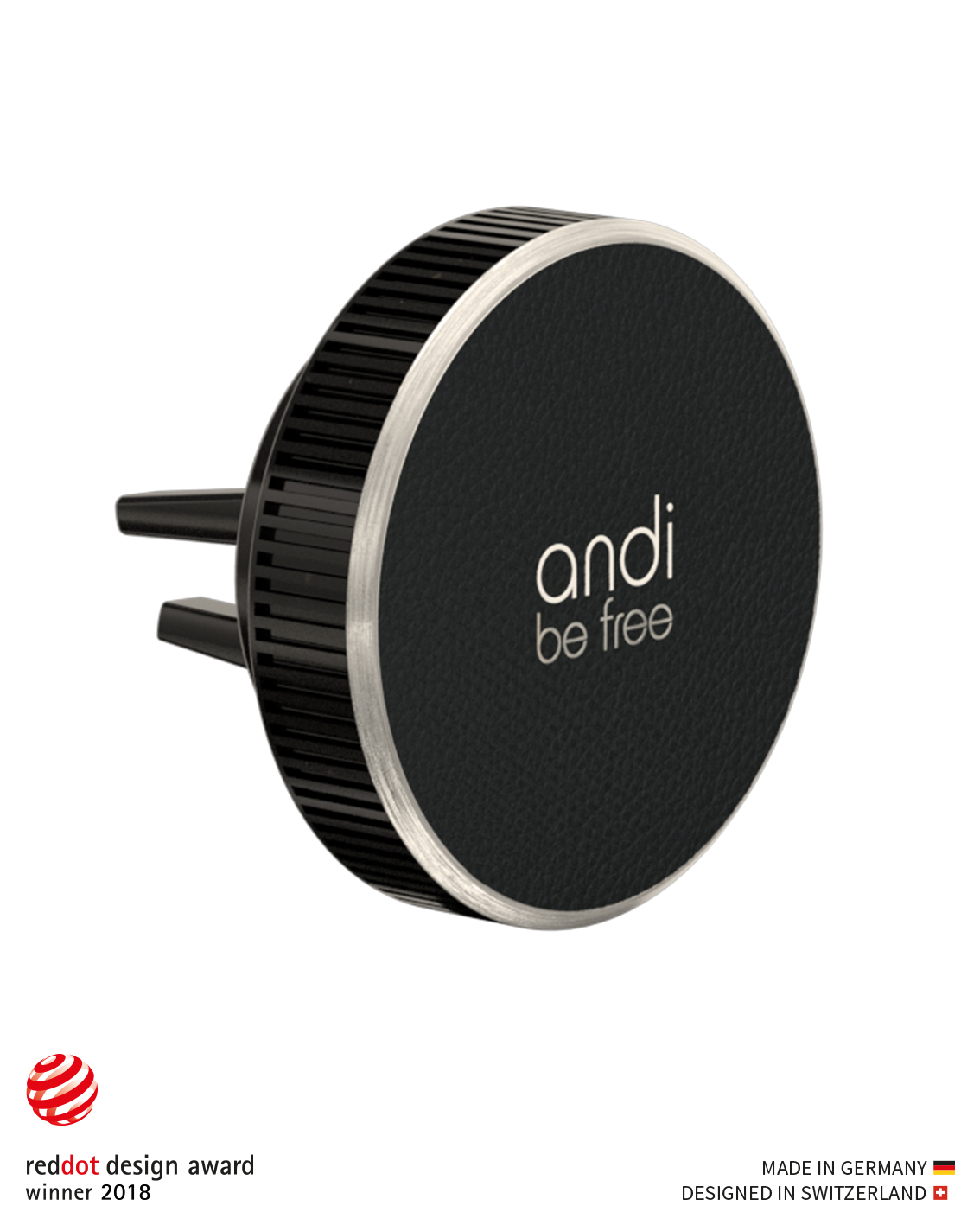 andi be free® Wireless Vent Mount Fast Charger 15W – Bild 2