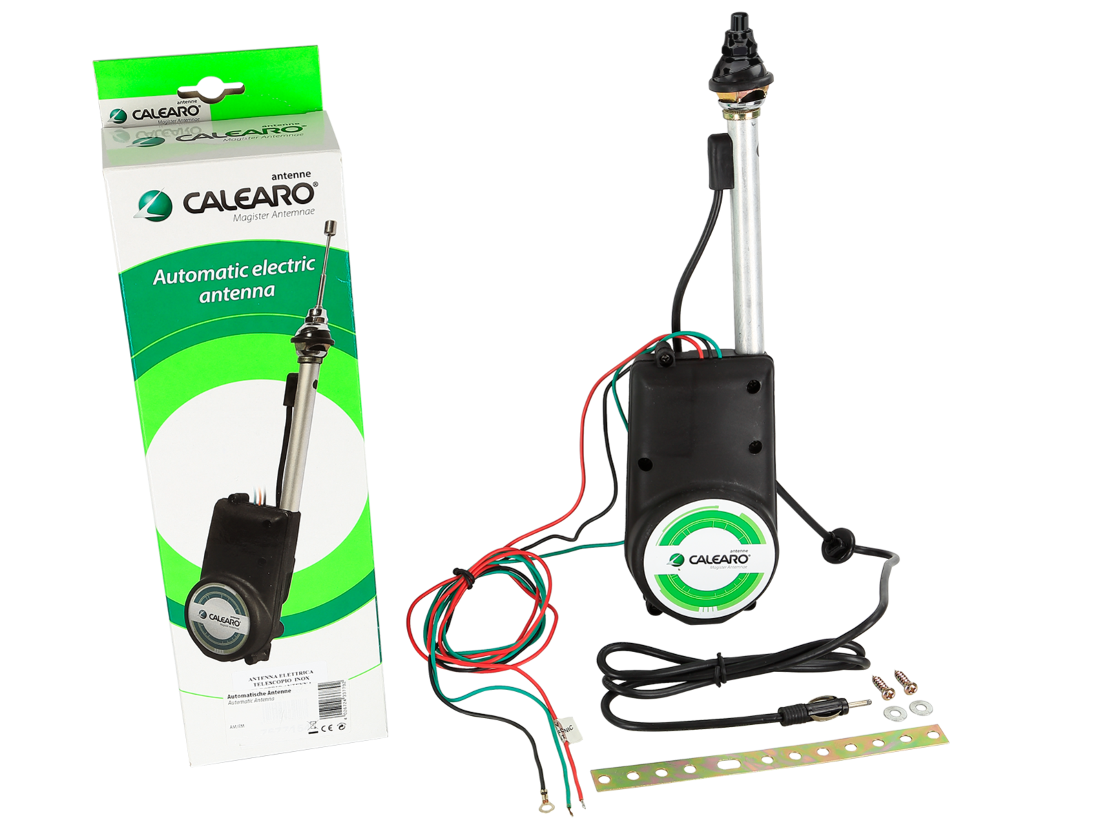 15-7677155 Teleskopantenne AM/FM Motorantenne (Kotflügel) schwarz – Bild 2