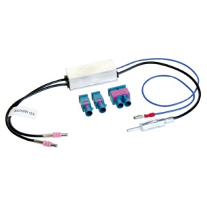 1524-70 Antennenadapter Fakra(m)(Set) > DIN(m) 12V Phantom