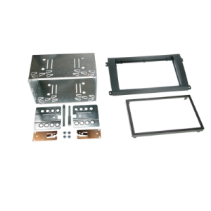 381323-01 DDIN Einbausatz Porsche Cayenne schwarz