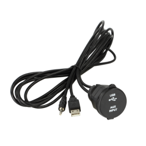 44-1000-005 Universal Einbaubuchse USB/AUX