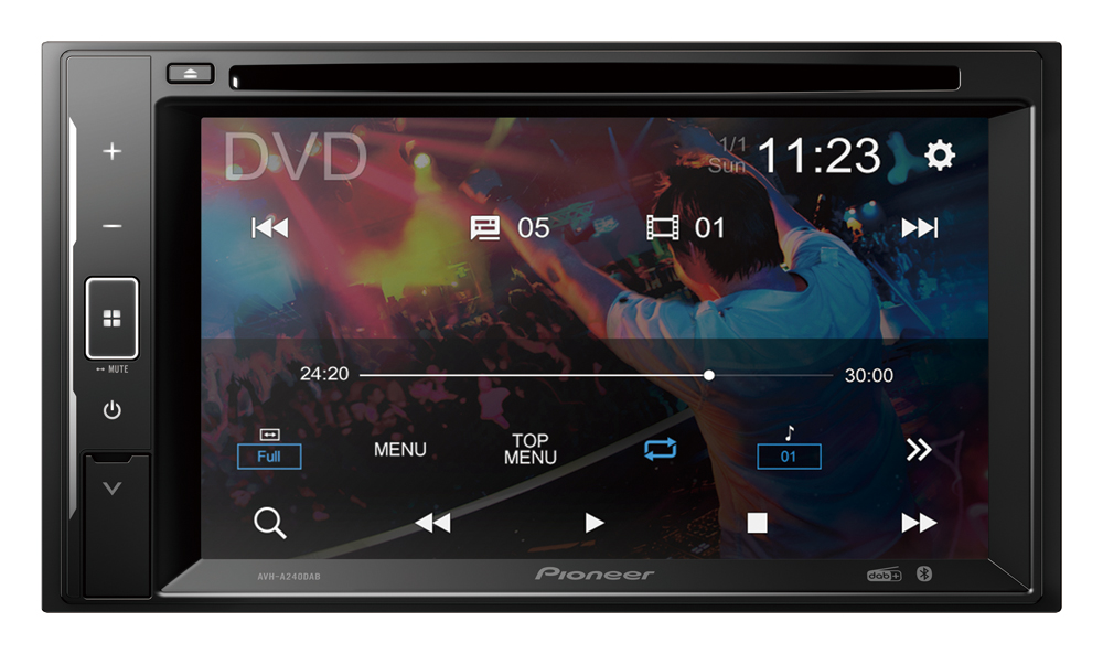 AVH-A240DAB Mediacenter mit DAB+, CD/DVD, Bluetooth – Bild 3